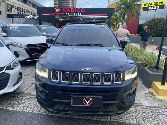 JEEP COMPASS 2.0 16V FLEX LONGITUDE AUTOMÁTICO JEEP COMPASS 2.0 16V FLEX LONGITUDE AUTOMÁTICO